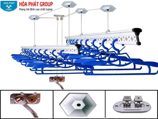 Giàn phơi tay quay Hòa Phát 999A